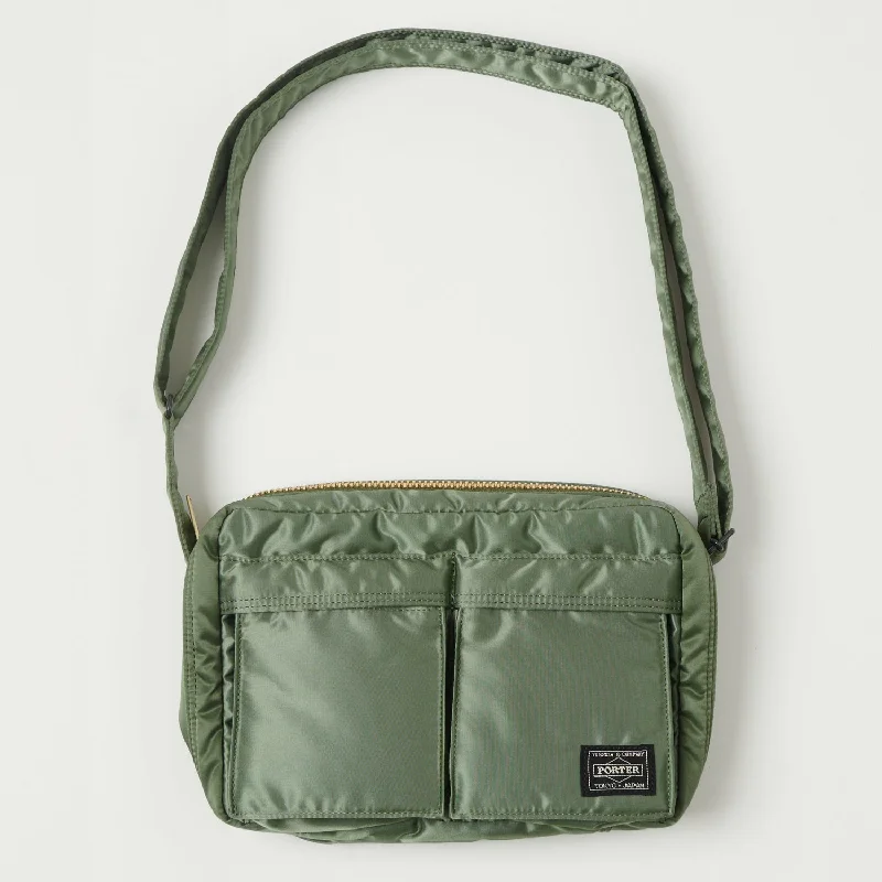 Porter-Yoshida & Co. Small Tanker Shoulder Bag - Sage Green Luxury Totes, Affordable Prices Porter-Yoshida & Co. Small Tanker Shoulder Bag - Sage Green Luxury Totes, Affordable Prices