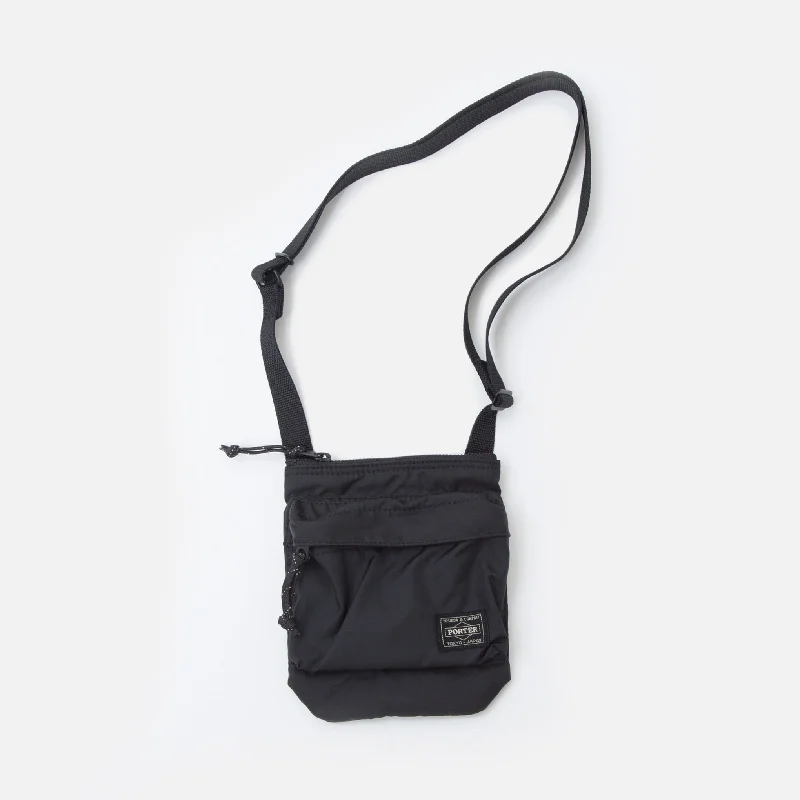 Force Shoulder Pouch - Black Trendy Backpacks, Huge Markdowns