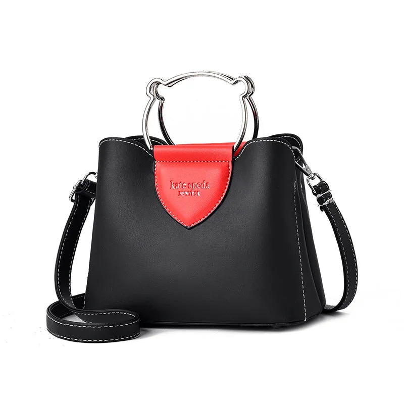 Simple Contrast Color Casual Shoulder Bag Must-Have Bags At Irresistible Discounts