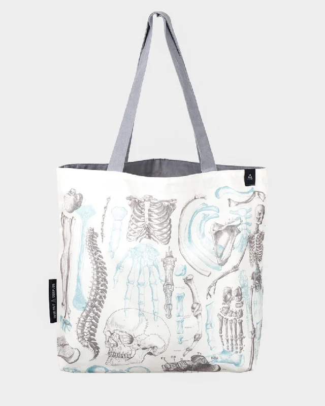 Skeleton Canvas Shoulder Tote Designer Bags, Low Prices