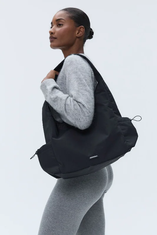 Toggle Shoulder Bag - Black Don't Miss Out – Handbag Discounts
