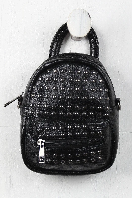 Studded Mini Shoulder Bag Timeless Handbags, Flash Sale