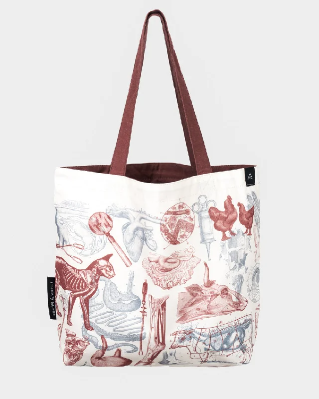 Veterinary Science Shoulder Tote Statement Bags, Shop Today