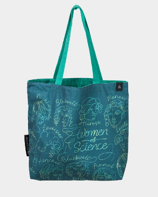 Women of Science Canvas Shoulder Tote Affordable Elegance, Grab Yours