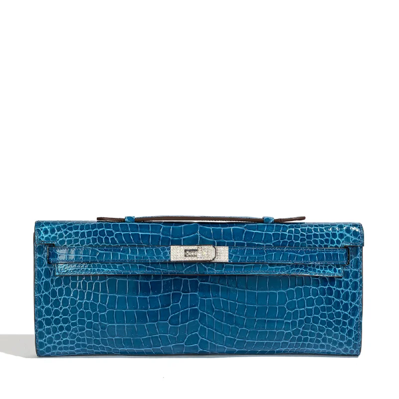 Blue Kelly Cut with Diamonds Final Call – Shop Stylish Bags Before They're Gone