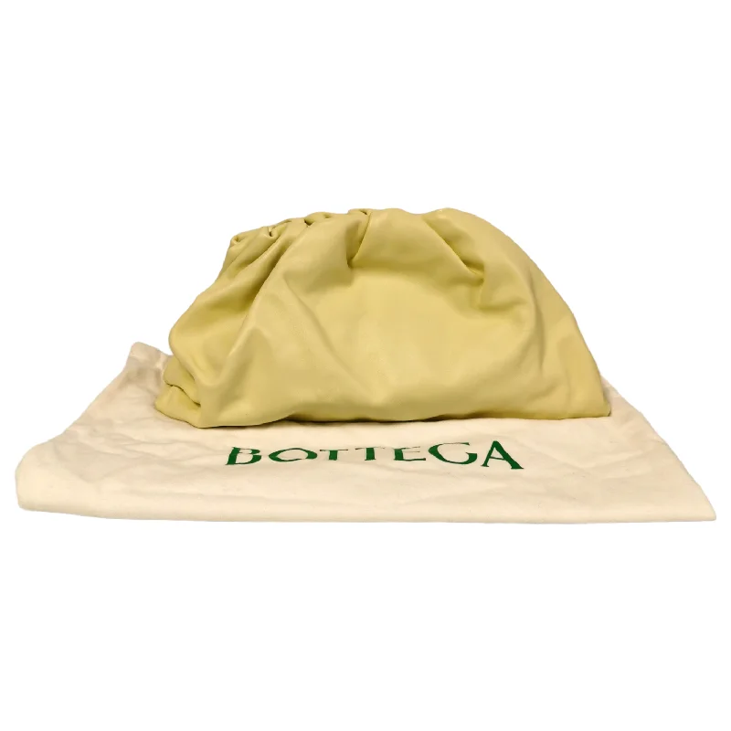 Bottega Veneta The Pouch Clutch Yellow Trendy Handbags At Limited-Time Discounts