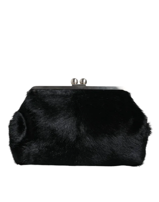 Dolce & Gabbana Fur HandWomen's Clutch Purse Pouch Women's Bag (Pre-Owned) Fashionable Handbags At Must-Have Prices Dolce & Gabbana Fur HandWomen's Clutch Purse Pouch Women's Bag (Pre-Owned) Fashionable Handbags At Must-Have Prices