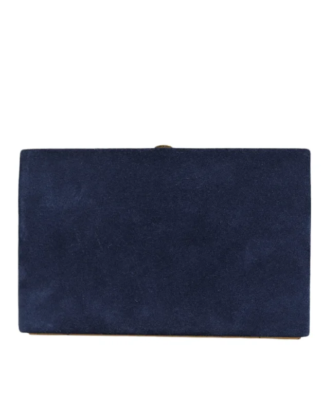 Dolce & Gabbana Suede Frame Clutch Evening Party Purse Women's Bag Trendy And Timeless Handbags Now On Sale Dolce & Gabbana Suede Frame Clutch Evening Party Purse Women's Bag Trendy And Timeless Handbags Now On Sale
