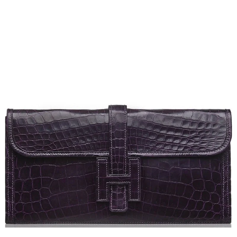 Hermès Jige PM Clutch Bag Prune Exotic Exclusive Bag Deals – Perfect For Any Occasion Hermès Jige PM Clutch Bag Prune Exotic Exclusive Bag Deals – Perfect For Any Occasion