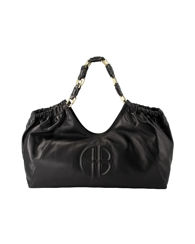 Kate Shopper Bag - Anine Bing - Leather - Black