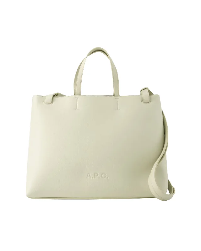 Market Small Shopper Bag - A.P.C. - Synthetic - Mastic Beige