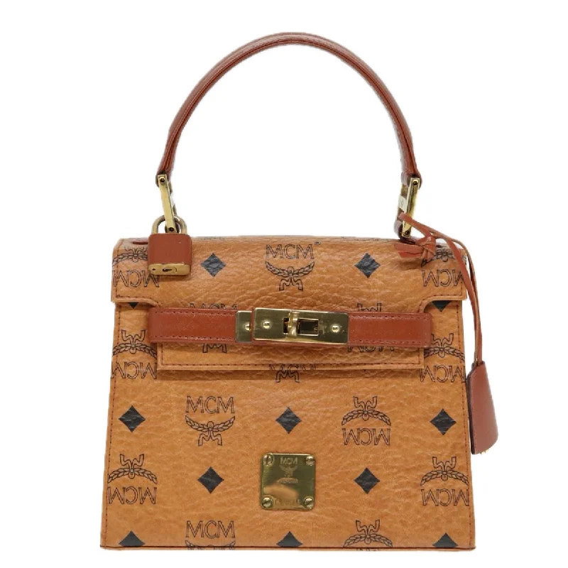 MCM Visetos  Leather Handbag (Pre-Owned) High-End Handbags At Affordable Prices