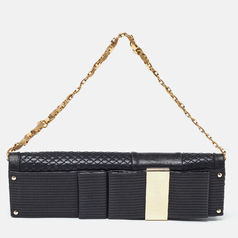 Versace Quilted Leather Medallion Chain Clutch The Bag Sale You've Been Waiting For Is Here Versace Quilted Leather Medallion Chain Clutch The Bag Sale You've Been Waiting For Is Here