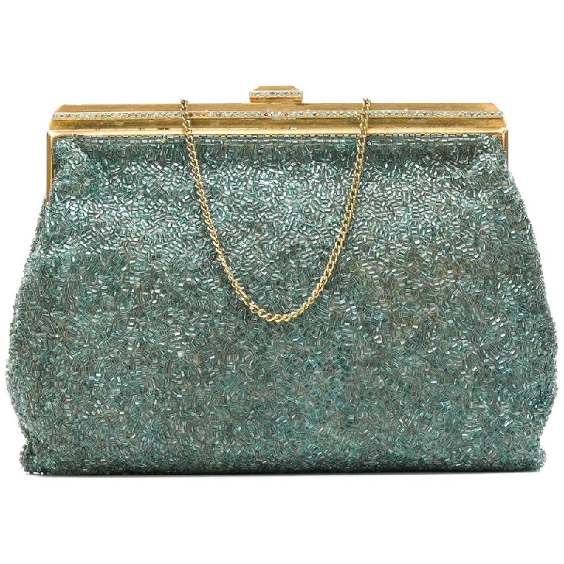 Vintage 1950s Aqua Blue Beaded Handbag Chic Bags, Shop Now