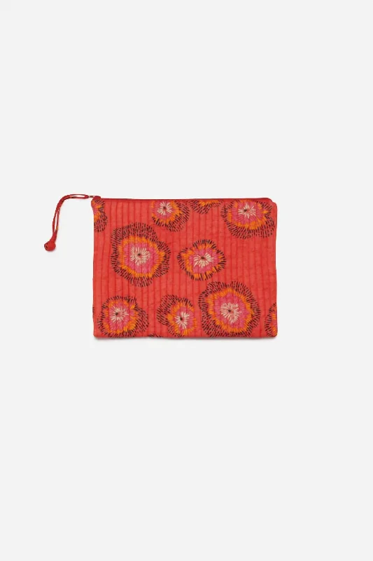 Women's Floral Hand Pocket Bag In Jacaranda Affordable Elegance With High-Quality Bags Women's Floral Hand Pocket Bag In Jacaranda Affordable Elegance With High-Quality Bags