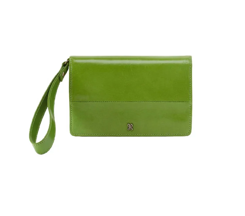 Women's Jill Wristlet In Garden Green Upgrade Your Look With Our Exclusive Bag Deals Women's Jill Wristlet In Garden Green Upgrade Your Look With Our Exclusive Bag Deals