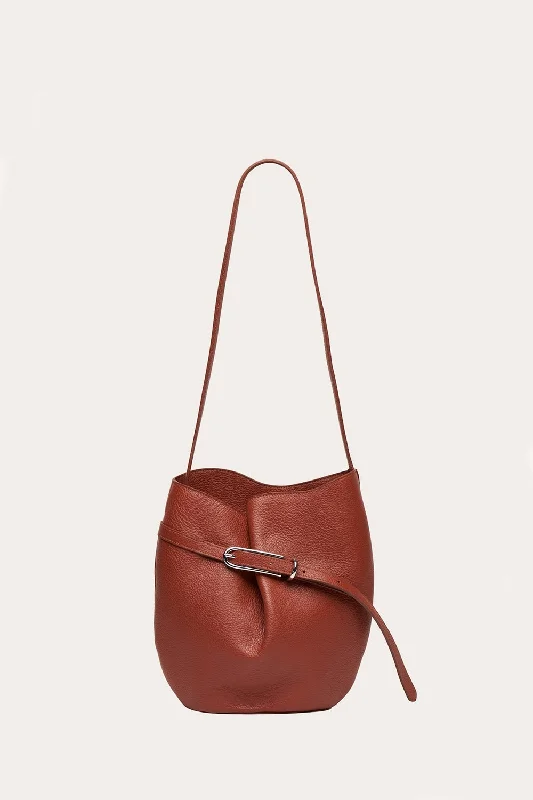 Belted Bucket Bag Rust Unmissable Deals On High-Quality Designer Bags