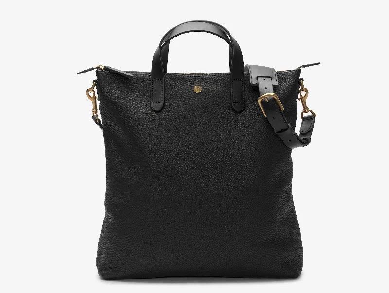 Shopper, Leather - Black/Black Shop Stylish Bags At Unbeatable Prices