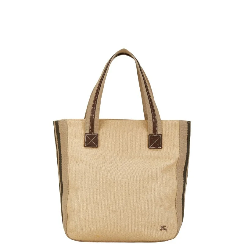 Burberry blue Label  Canvas Tote Bag (Pre-Owned) Elevate Your Style With Our Handbag Sale