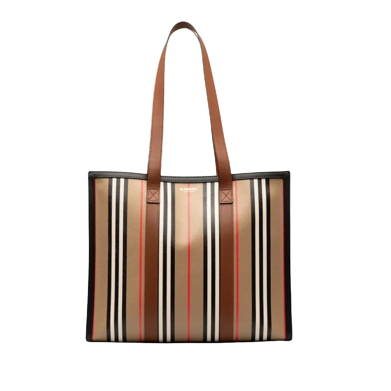 Burberry  Canvas Tote Bag (Pre-Owned) Affordable Elegance, Grab Yours Now