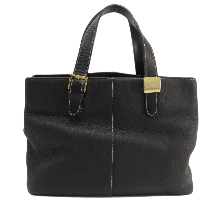 Burberry  Leather Tote Bag (Pre-Owned) Iconic Fashion Bags At Unbeatable Savings