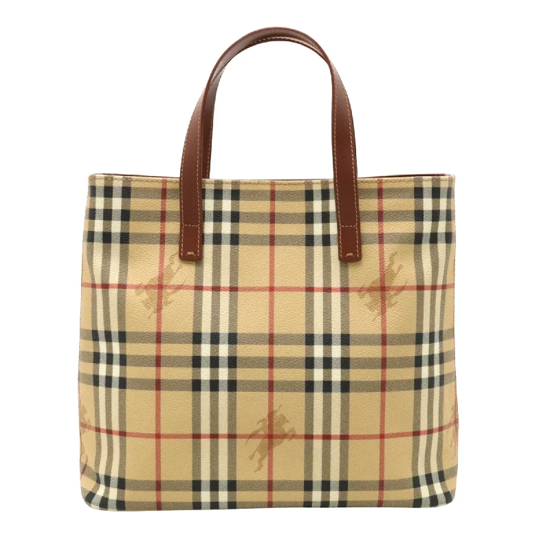 Burberry Nova Check  Canvas Tote Bag (Pre-Owned)