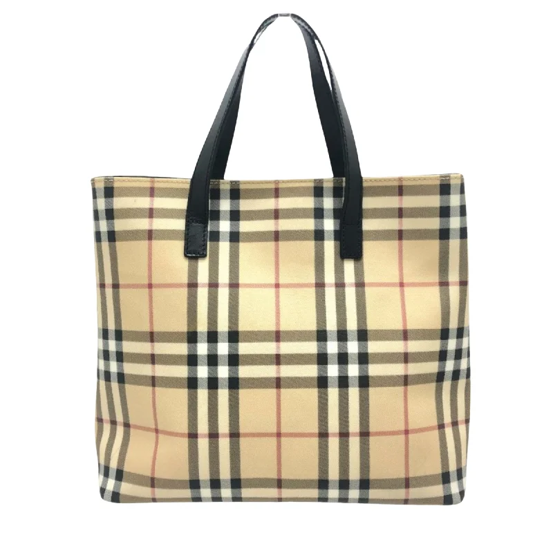 Burberry Nova Check  Canvas Tote Bag (Pre-Owned)