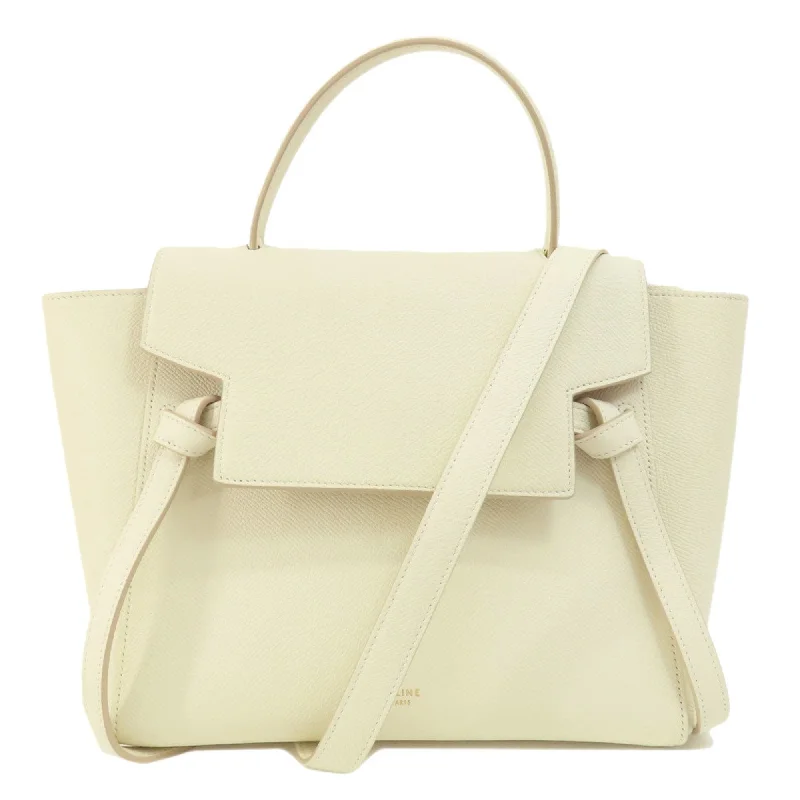 Céline Belt  Leather Tote Bag (Pre-Owned) Everyday Elegance At Special Prices