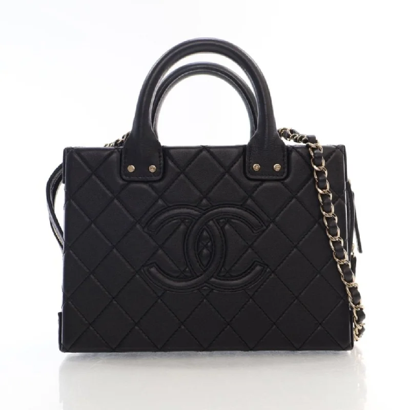 Chanel 22B Studded Vanity Black Calfskin Iconic Fashion Bags At Unbeatable Savings