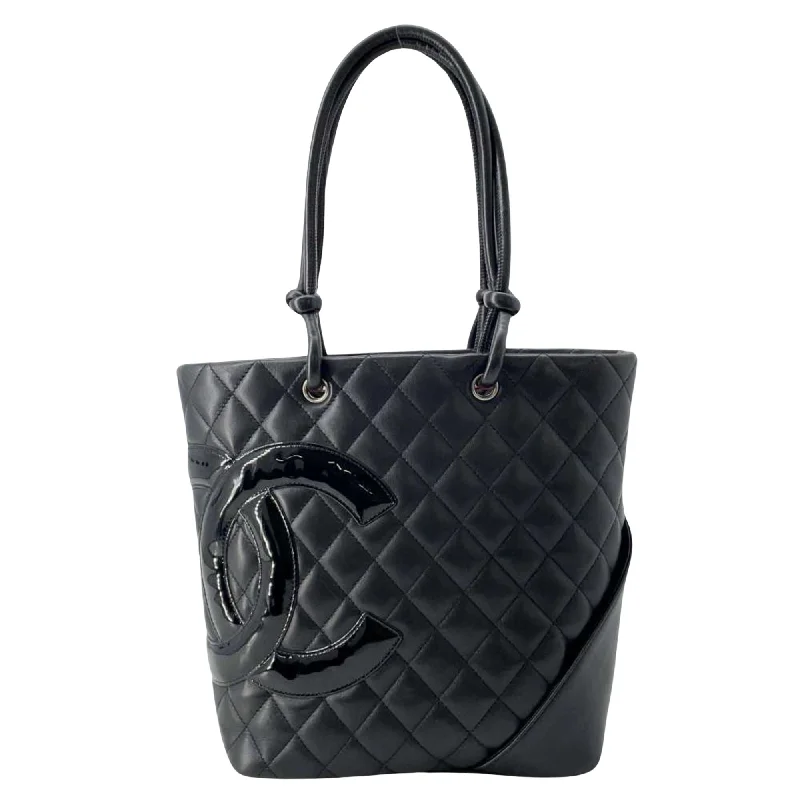 Chanel Cambon  Leather Tote Bag (Pre-Owned)