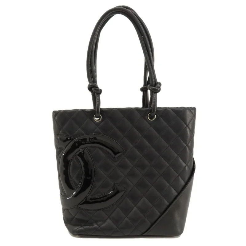 Chanel Cambon Line  Calfskin Tote Bag (Pre-Owned)