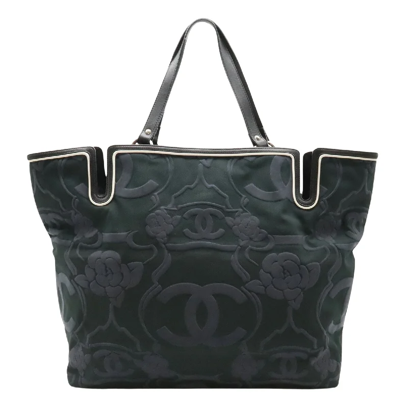 Chanel Camellia  Synthetic Tote Bag (Pre-Owned) Everyday Elegance At Lower Prices