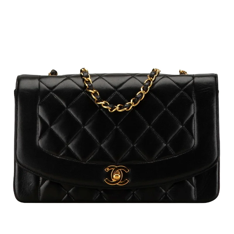 Chanel Diana  Leather Shoulder Bag (Pre-Owned) Trendy Handbags At Limited-Time Discounts