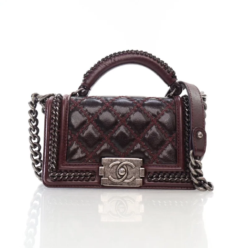 Chanel Top Handle Boy Bag Small Red Calfskin Big Savings On Totes, Crossbody Bags, And More Chanel Top Handle Boy Bag Small Red Calfskin Big Savings On Totes, Crossbody Bags, And More