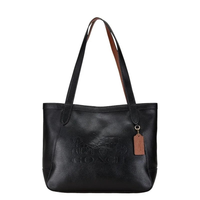 Coach Horse And Carriage Leather Tote Bag (Pre-Owned) Premium Quality Bags, Budget Prices Coach Horse And Carriage Leather Tote Bag (Pre-Owned) Premium Quality Bags, Budget Prices