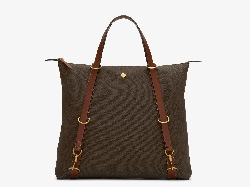 Day Pack Army/Cuoio Stylish And Durable Handbags At Great Value