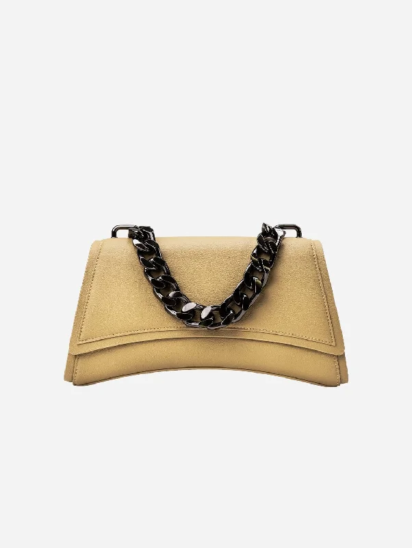 Dharma Vegan Cactus Leather Crossbody | Beige Sand