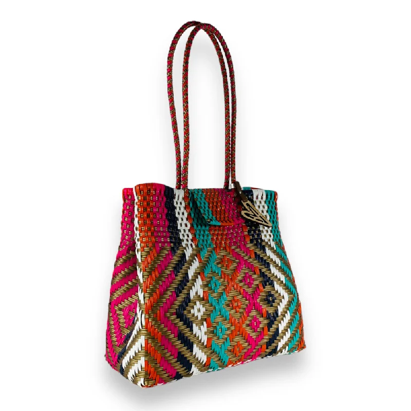 Maria Victoria | Dune | Upcycled, Handwoven, Shoulder Bag Fashionable Crossbody Bags At Special Offers Maria Victoria | Dune | Upcycled, Handwoven, Shoulder Bag Fashionable Crossbody Bags At Special Offers