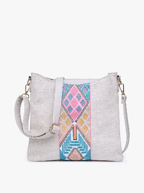 Emma Vegan Tribal Crossbody Trendy Bags, Huge Savings
