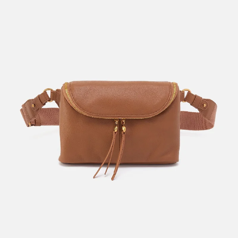 Fern Large Belt Bag In Pebbled Leather - Warm Honey Premium Quality Bags At Affordable Prices Fern Large Belt Bag In Pebbled Leather - Warm Honey Premium Quality Bags At Affordable Prices