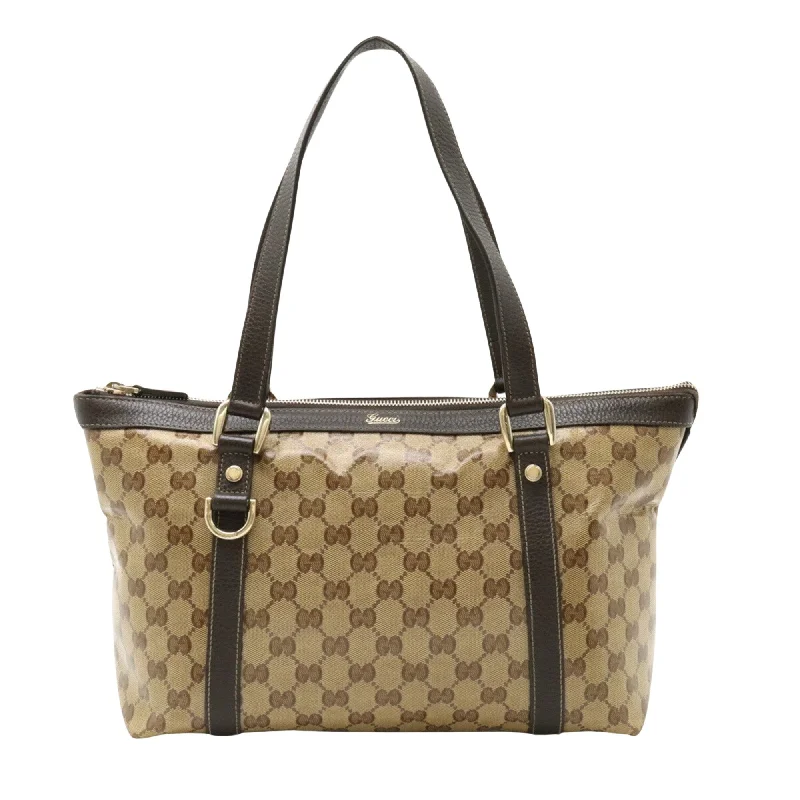 Gucci Gg Canvas  Canvas Tote Bag (Pre-Owned) Fashion Bags, Huge Savings