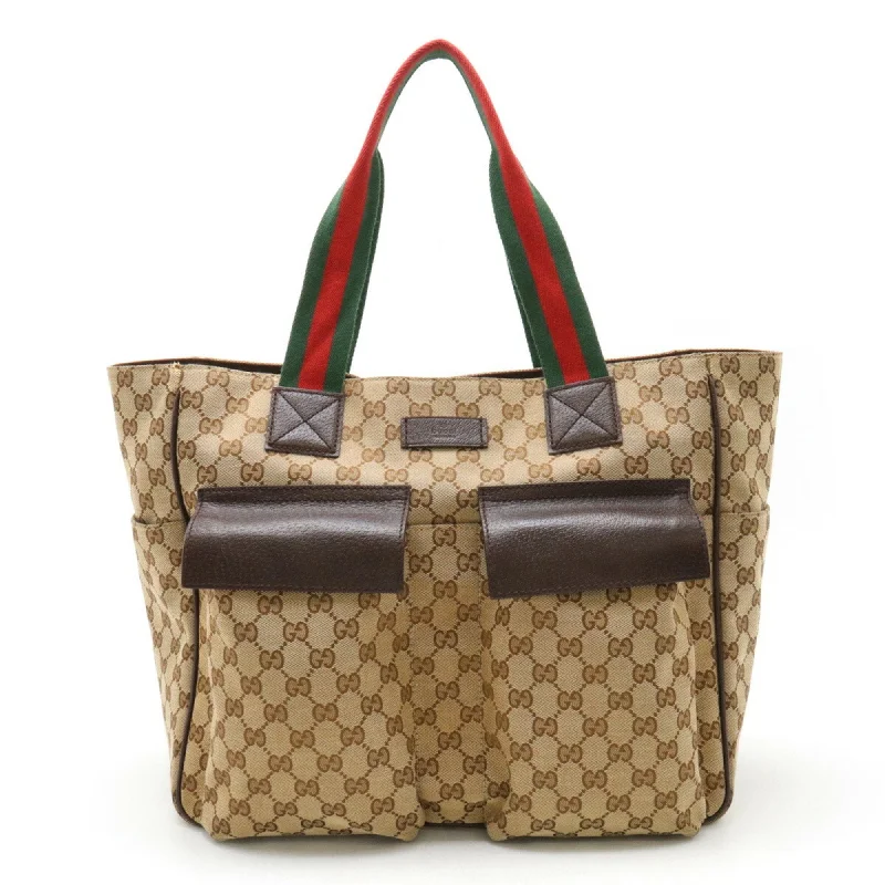 Gucci Gg Canvas Canvas Tote Bag (Pre-Owned) Shoulder Bags, Crossbody Bags, And More On Sale Gucci Gg Canvas Canvas Tote Bag (Pre-Owned) Shoulder Bags, Crossbody Bags, And More On Sale