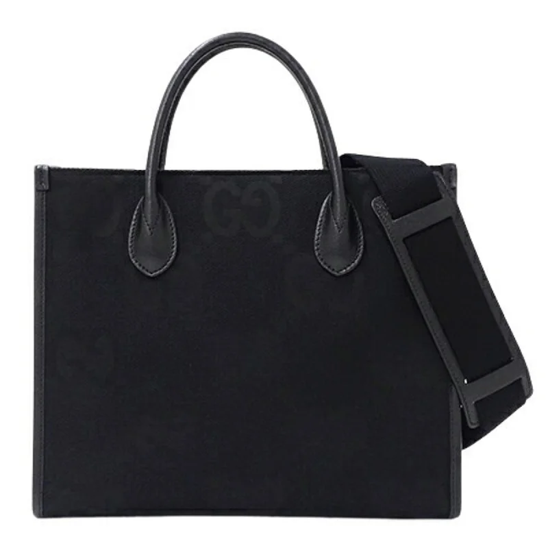 Gucci Gg Jumbo  Canvas Tote Bag (Pre-Owned) High-Fashion Handbags At Reduced Costs