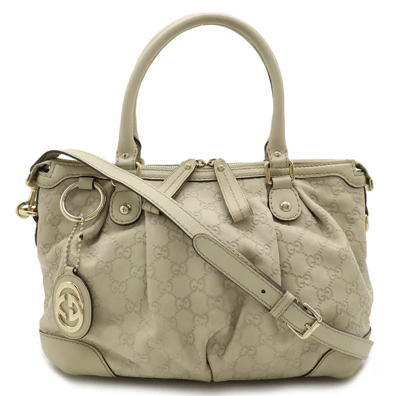 Gucci Sukey  Leather Tote Bag (Pre-Owned) Stylish Handbags At Unbeatable Discounts