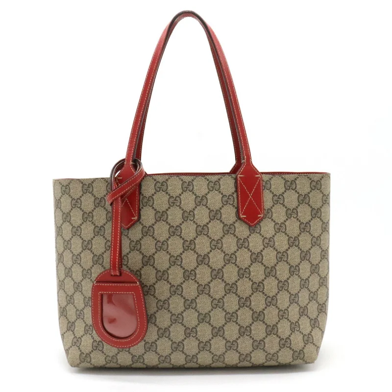 Gucci Supreme Gg  Canvas Tote Bag (Pre-Owned) Stylish Bags, Unbeatable Prices
