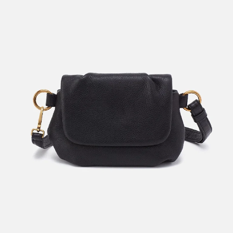 Harley Crossbody Sling In Pebbled Leather - Black Handbag Deals For Every Occasion