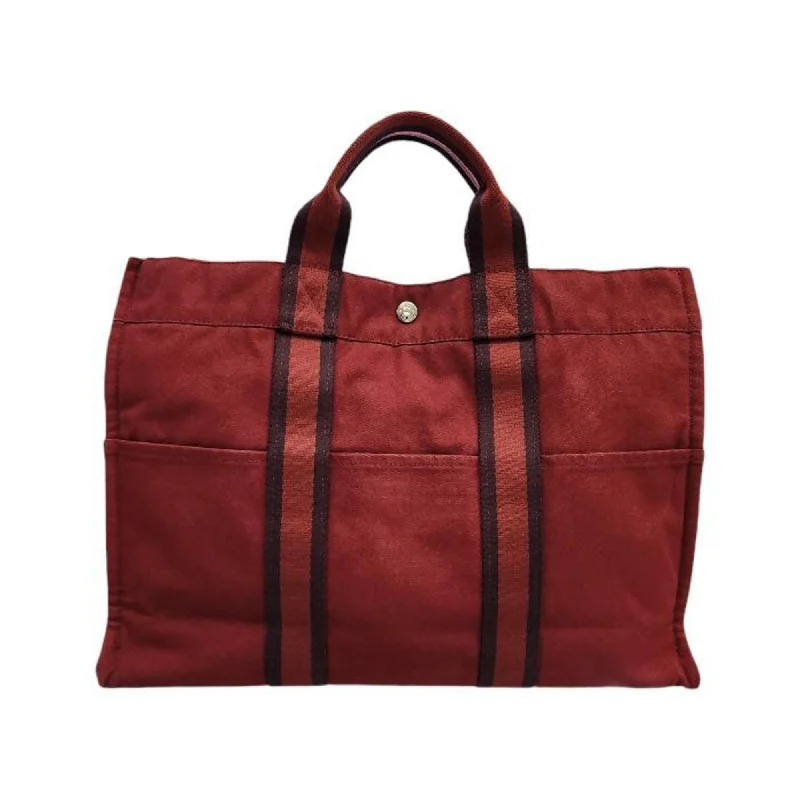 Hermès Fourre Tout  Cotton Tote Bag (Pre-Owned)