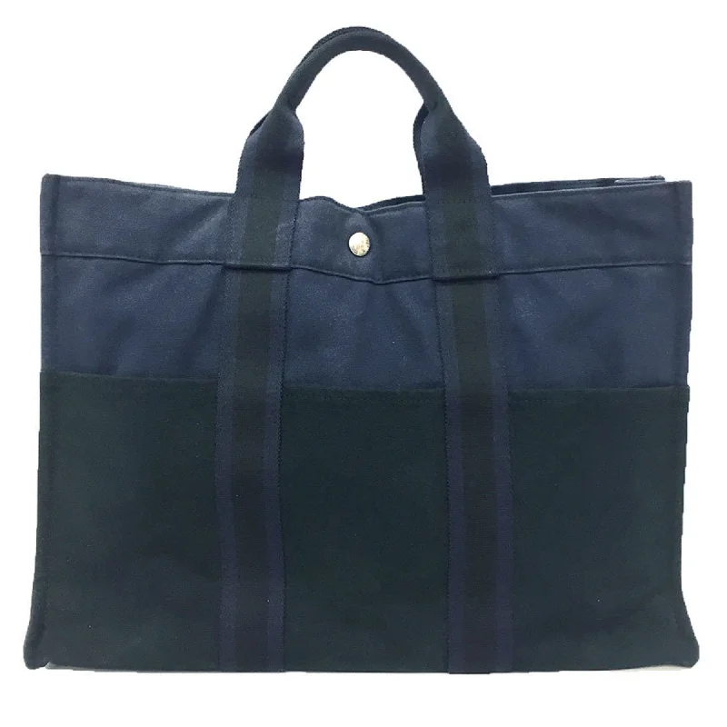 Hermès Herline  Canvas Tote Bag (Pre-Owned)