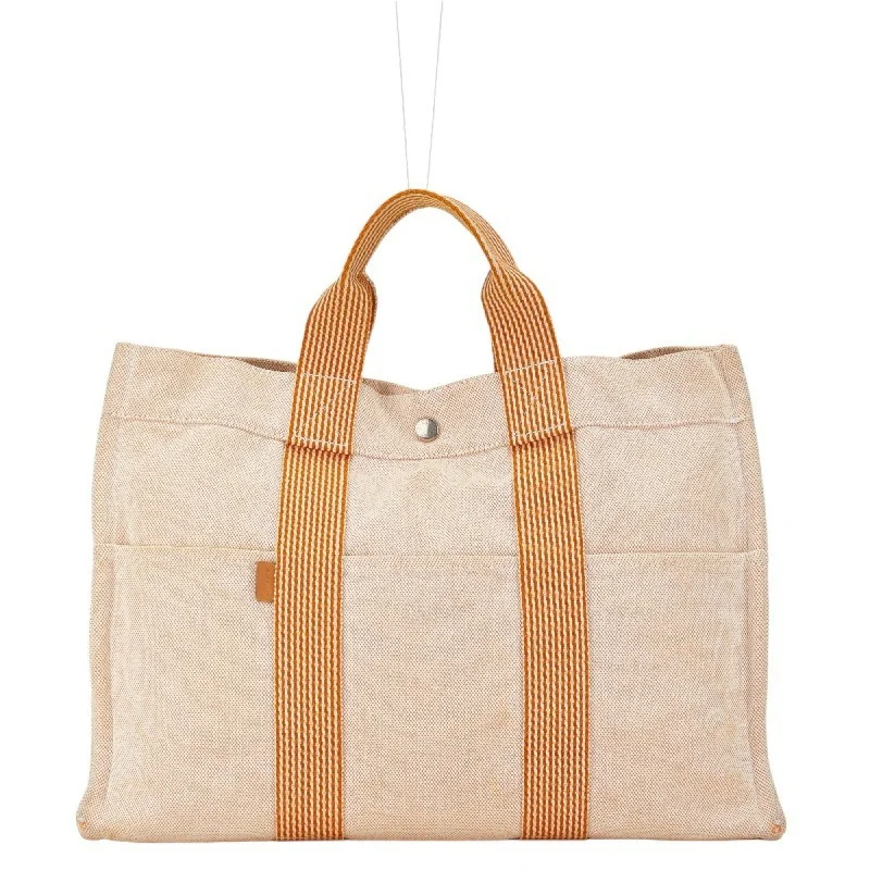 Hermès Herline Canvas Tote Bag (Pre-Owned) Exclusive Discounts On Stylish Handbags Hermès Herline Canvas Tote Bag (Pre-Owned) Exclusive Discounts On Stylish Handbags
