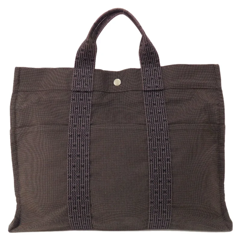 Hermès Herline  Canvas Tote Bag (Pre-Owned) High-End Handbags At Affordable Prices